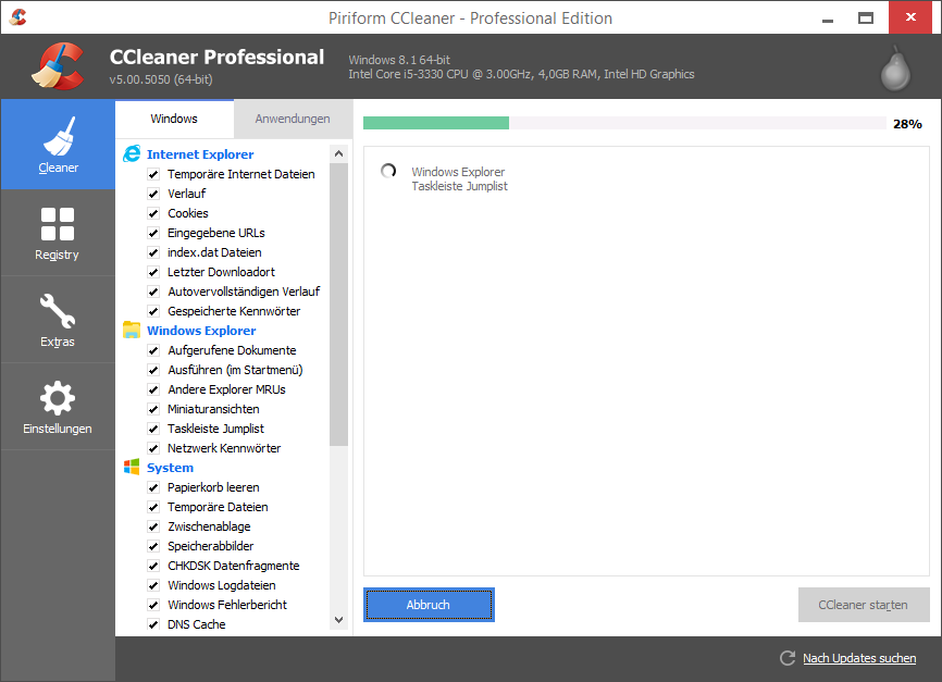 CCleaner kostenlos herunterladen - Aktuelle Version von CCleaner für Windows 10